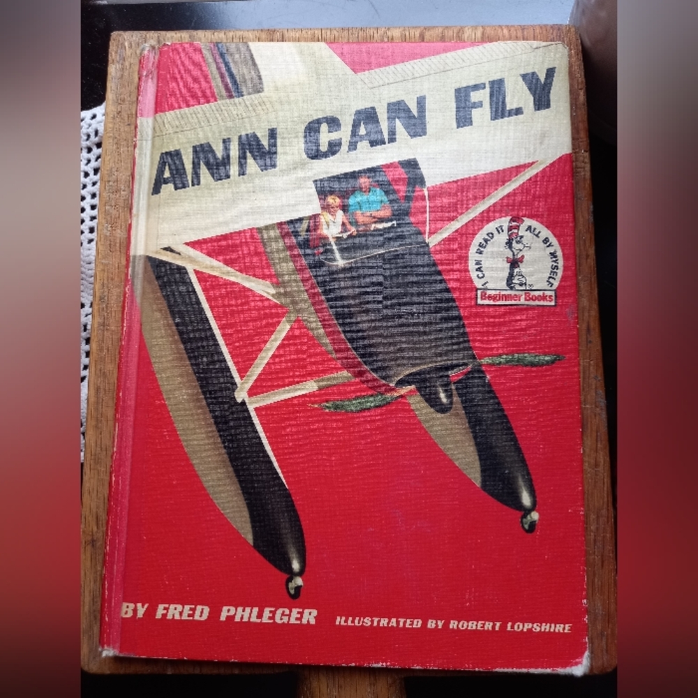 1959 hardcover book "Ann Can Fly" from the Dr. Seuss Beginner Books